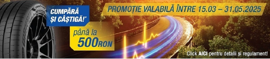 Promotie anvelope GOODYEAR vara si allseasons